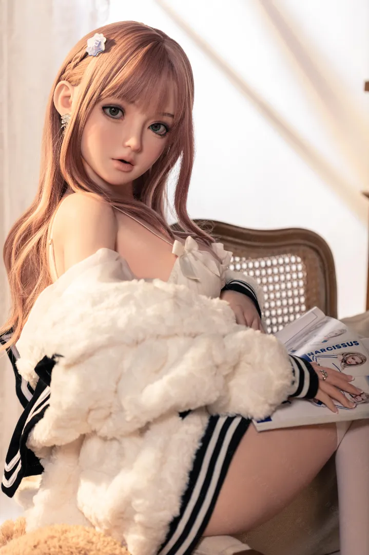 149cm (4ft11) คัพ C น้ำหนักเบา ซิลิโคน ตุ๊กตายาง หัว ROS Convallaria